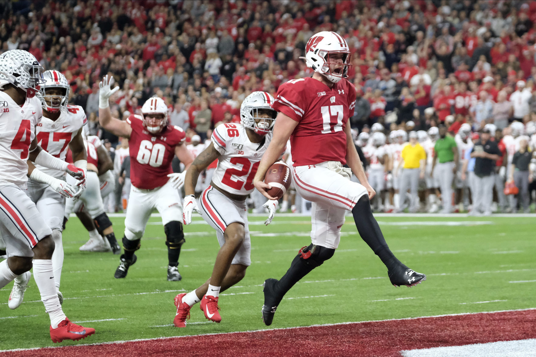 Buckeyes 34, Badgers 21